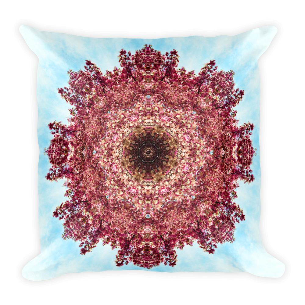 Square Pillow - Cherry Blossom