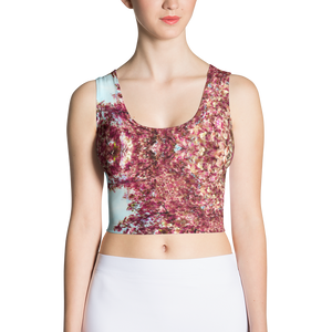 Sublimation Cut & Sew Crop Top - Cherry Blossom
