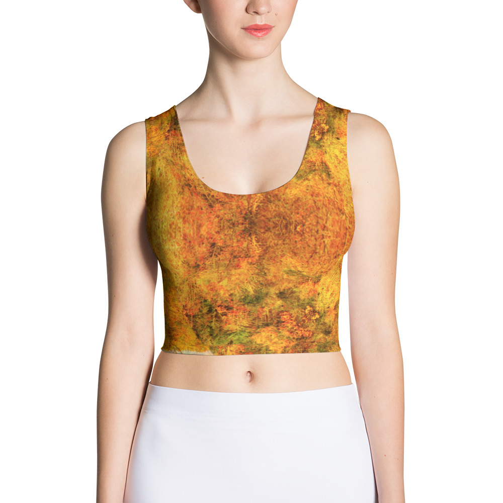 Sublimation Cut & Sew Crop Top - Ithica 3