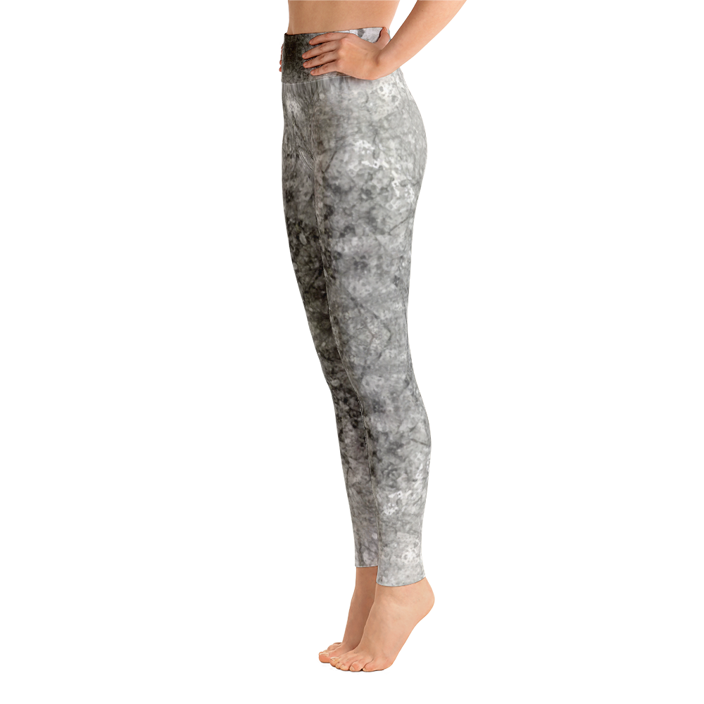 Yoga Leggings - Lace Grey